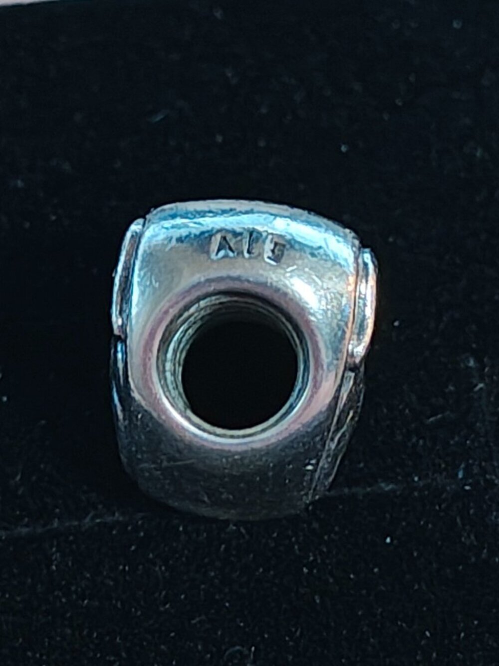 Authentic Pandora Heart of the Family Charm – 791771 Two Tone Retired - Picture 12 of 13